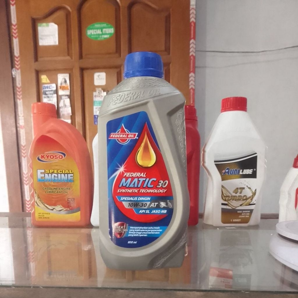 OLI FEDERAL MATIC KHUSUS OLI MOTOR MATIC.