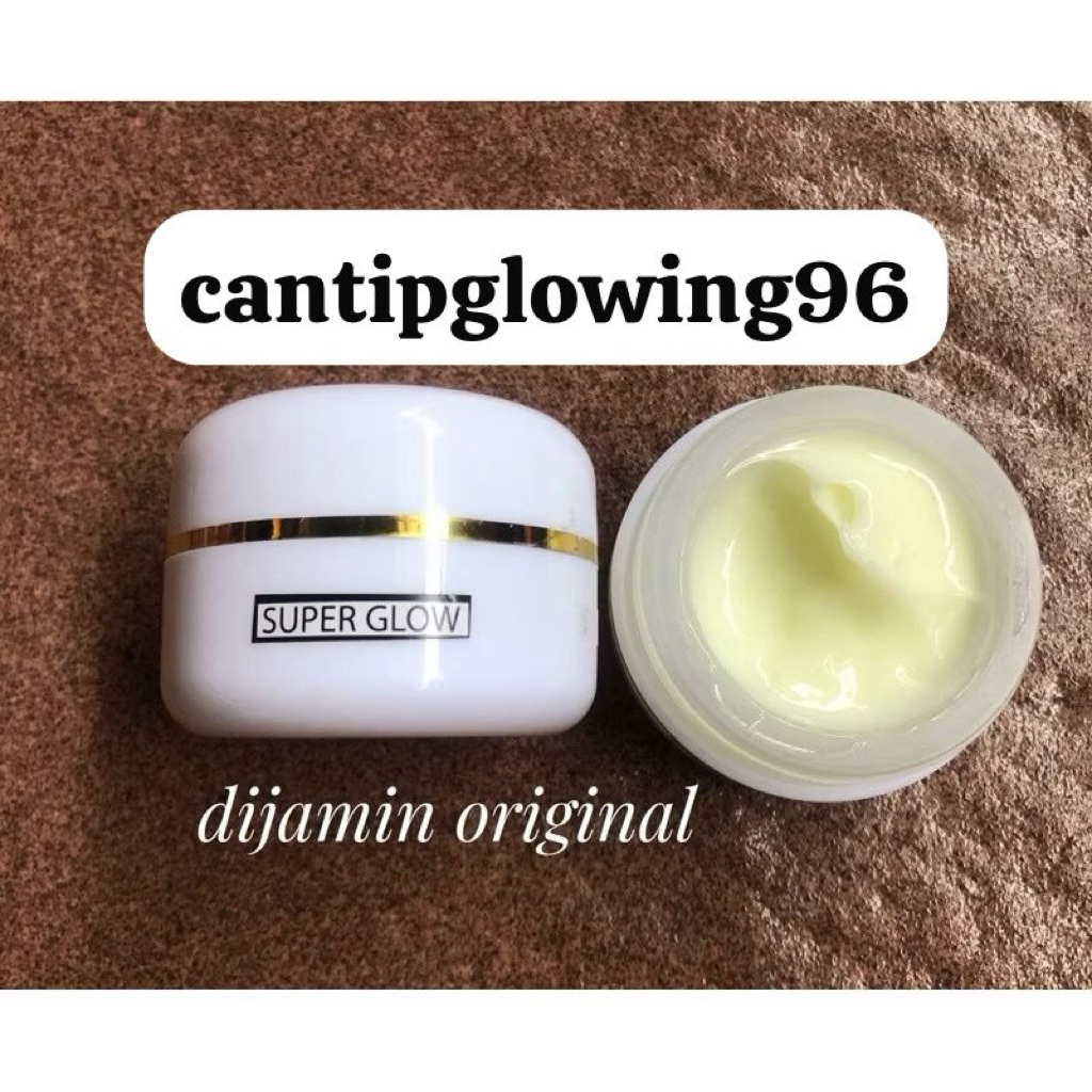 Super glow night cream gel - krim malam Whitening / memutihkan & menghilangkan flek