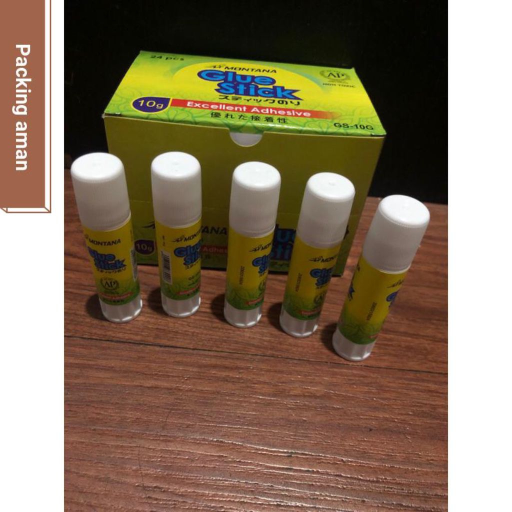 

LEM KERTAS STICK PADAT 10GR 1PAK ISI 24PCS