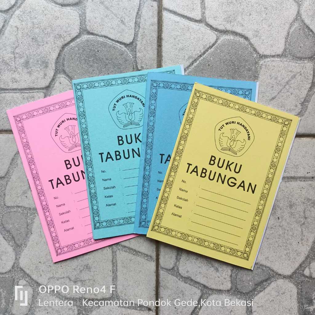 

Buku Tabungan 20 Lembar: Buku Menabung Yang Murah