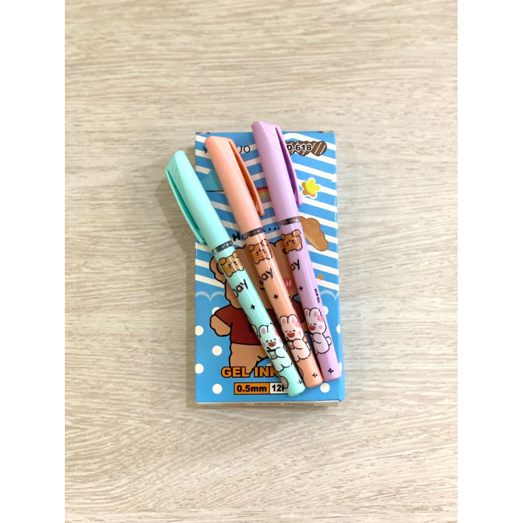 

BALLPOINT GEL LUCU/PENA LUCU (1PACK/12PCS)
