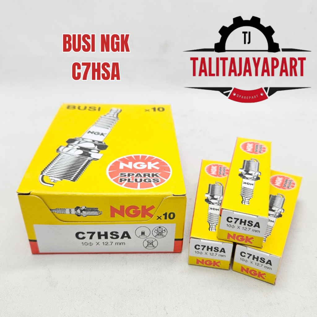 Busi Ngk C7hsa Drat Pendek Revo/Supra Fit/Astrea/Grand (Min 10)