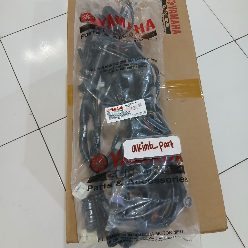 Kabel body Aerox 155 Non keyless (tidak remote) B65-H2590-01/00 Original Yamaha Genuin Part