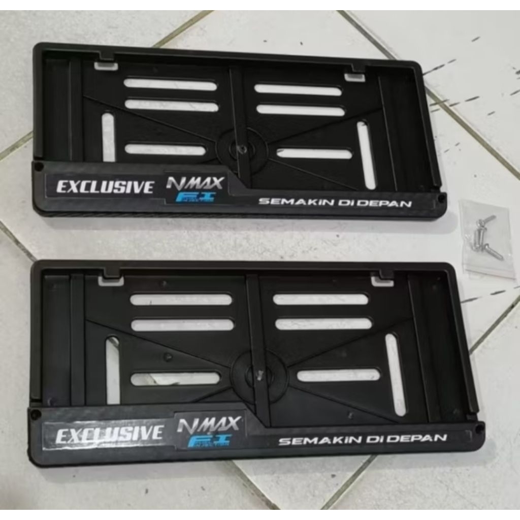 Exclusive Bingkai Plat Nomor Motor Model Yamaha Tempat Plat Nomor Motor Cover Plat Nomor Motor