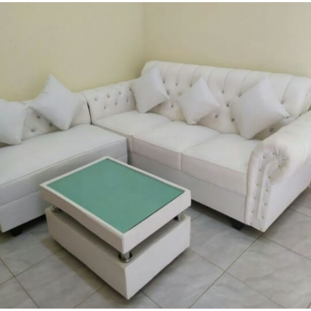 sofa minimalis/sofa/sofa ruang tamu/sofa L kancing