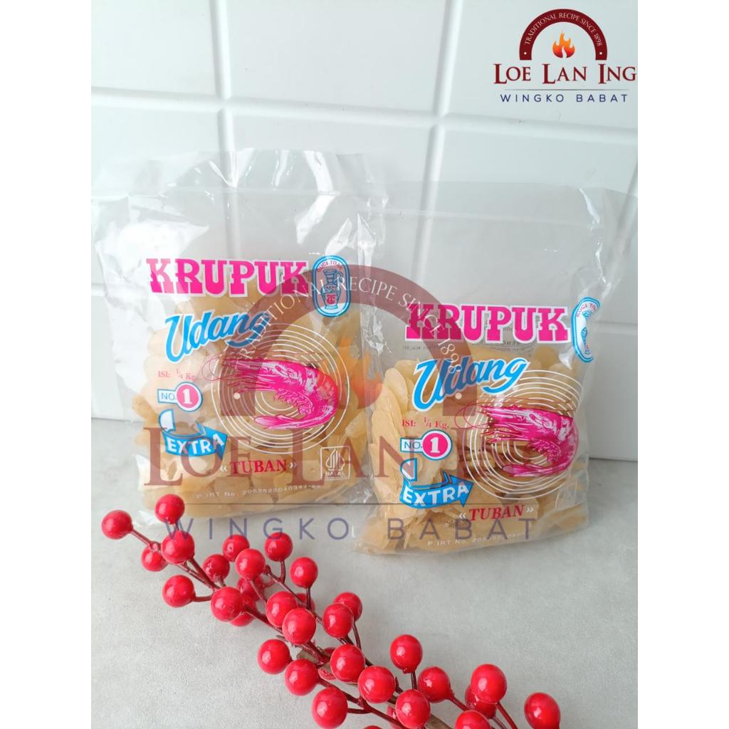 

Kerupuk Udang Kecil Guci Toak khas Tuban 250gr