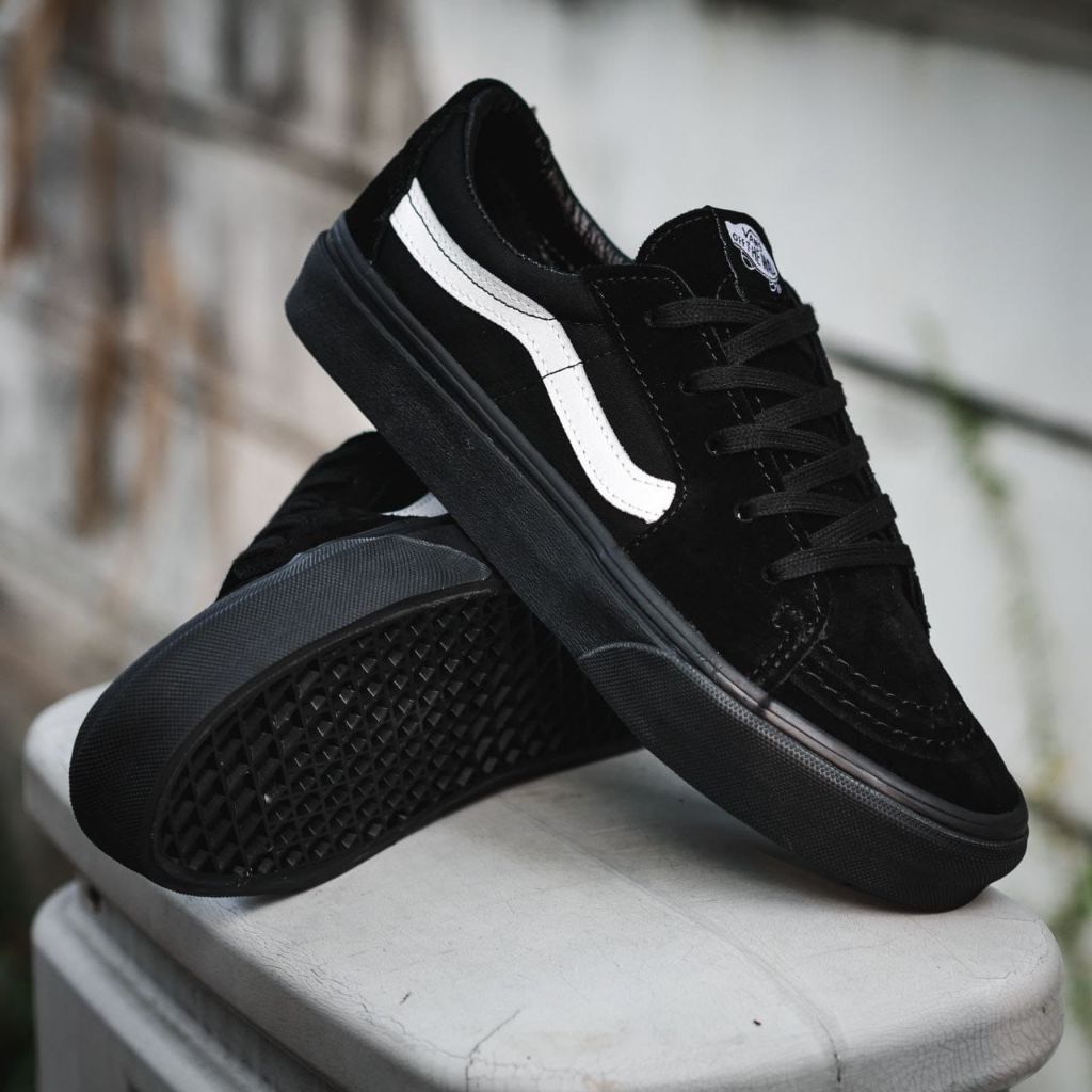 Vans Sk8 Low Contrast Black Black White