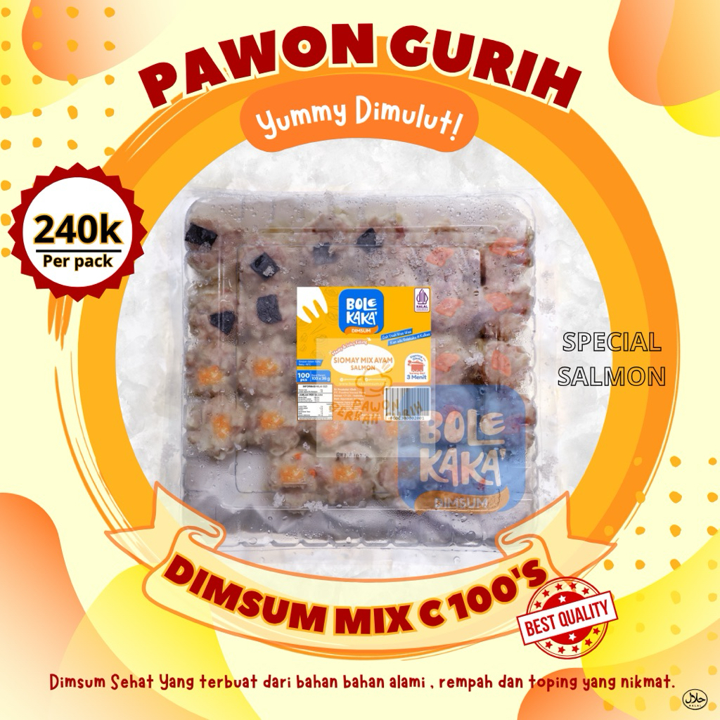 

DIMSUM PREMIUM SPESIAL SALMON ISI 100 PCS