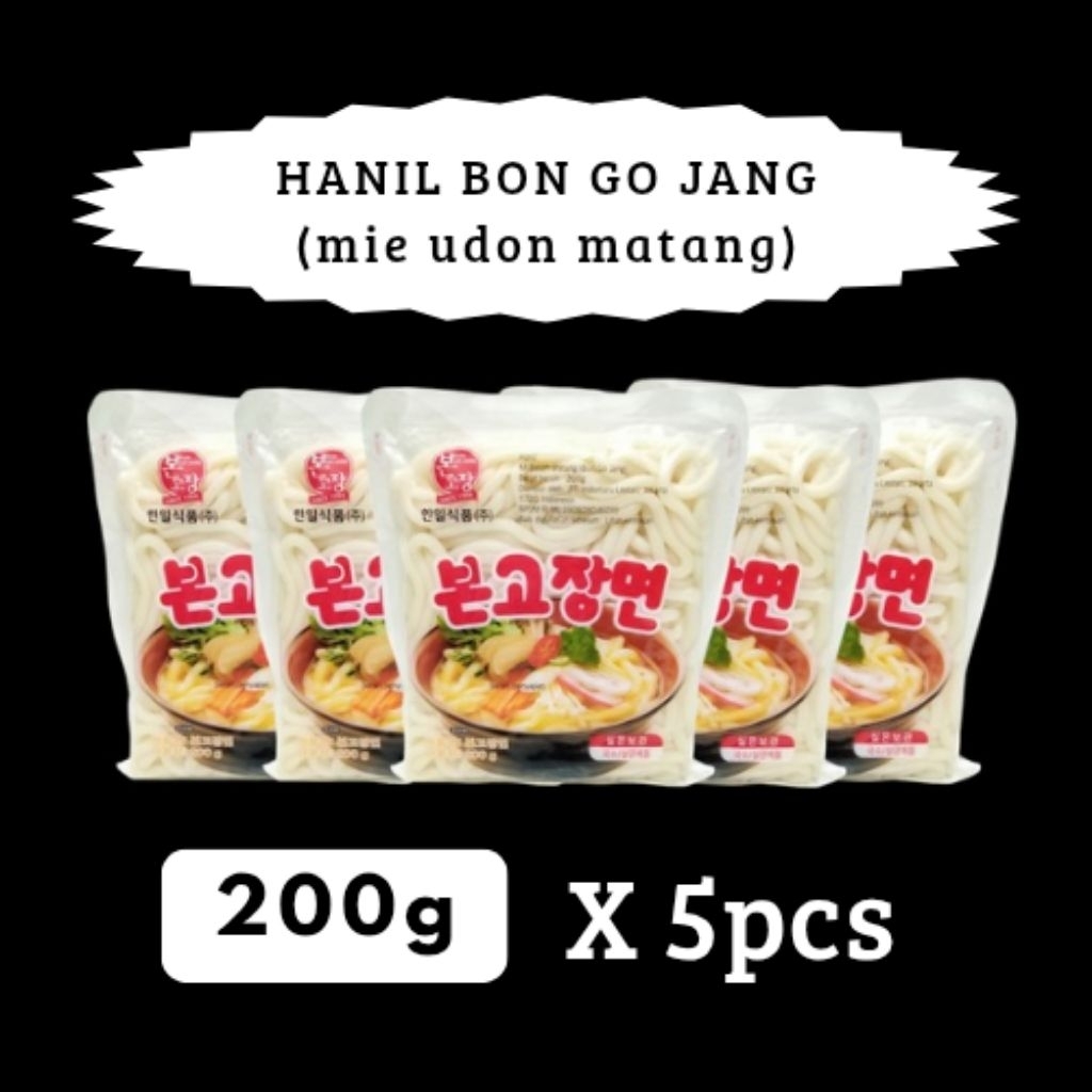 

5pcs Hanil bon go Jang 200g mie udon matang