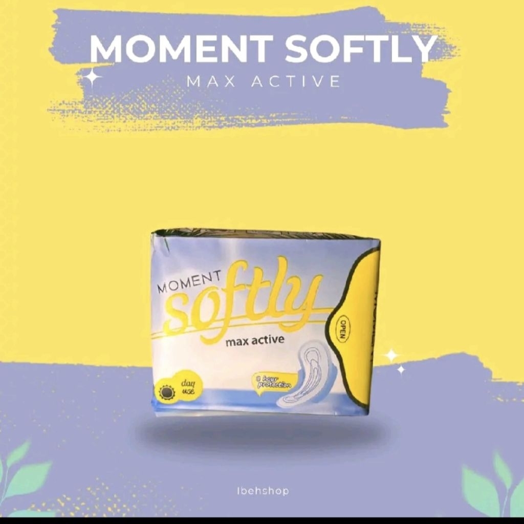 [100% ORI] PEMBALUT MOMENT SOFTLY DAY USE