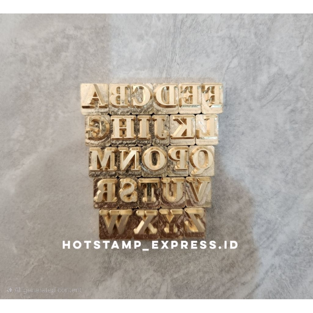 

Hotstamp Emboss Deboss Abjad Huruf Plat Matras Abjad Huruf Angka Cepat Murah Tercepat Termurah bisa untuk Kulit Ban Karet