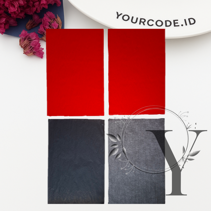 

KERTAS MENCETAK KERTAS JIPLAK KERTAS KARBON ISI 5 LEMBAR KERTAS MERAH KERTAS HITAM