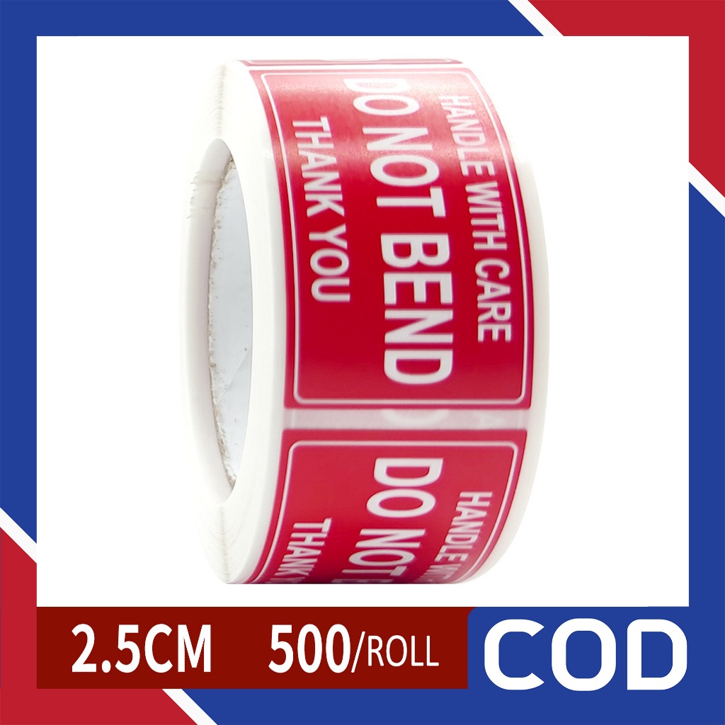 

AJ - Sticker Fragile Isi 250pcs /roll Sticker Jangan Di Banting Sticker Awas Mudah Pecah