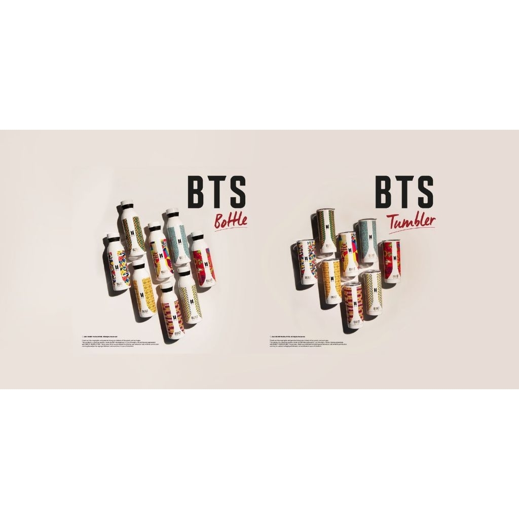 BTS x Built NY Bottle Kopi Kenangan Limited Edition 18 Oz