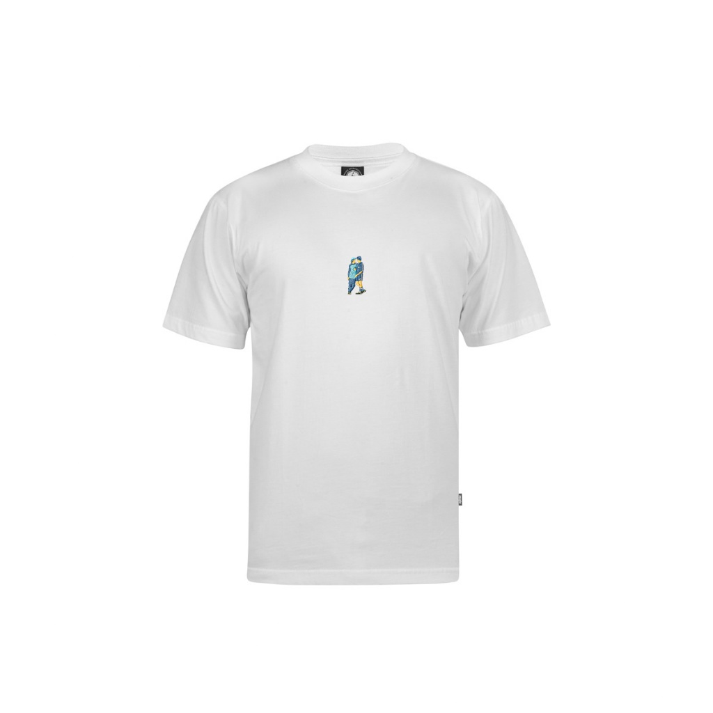 Prung Brittle Tshirt Casuals Football Hooligans Kaos Warna Putih