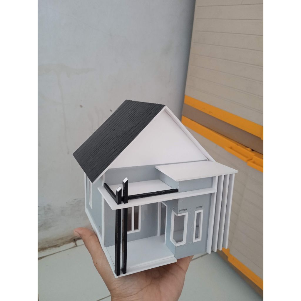 miniatur rumah minimalis