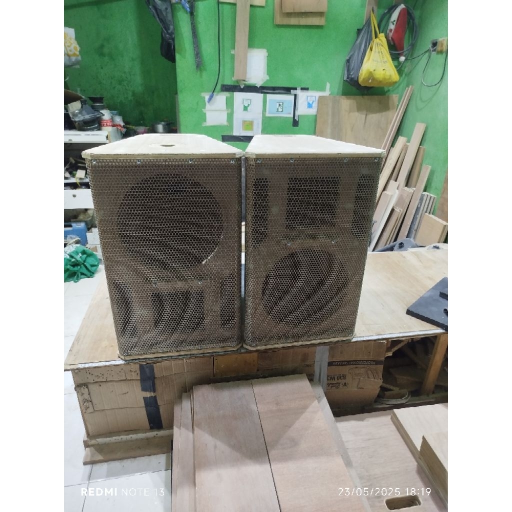 Box SR 12inch sudah pasang ram/gril besi