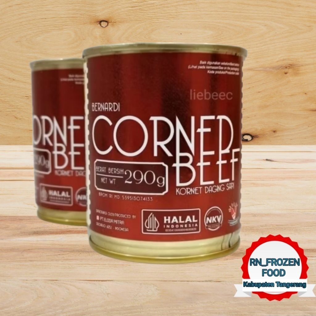 

BERNARDI CORNED BEEF KEMASAN 290gr