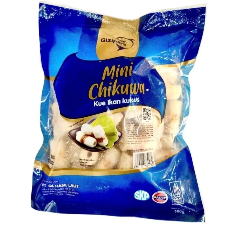 

Giziplus Mini Chikuwa berat 500g