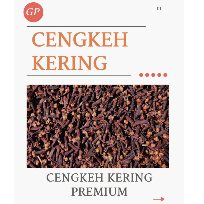 

CENGKEH KERING PREMIUM 100GR – AROMATIK, BERSIH & SIAP PAKAI