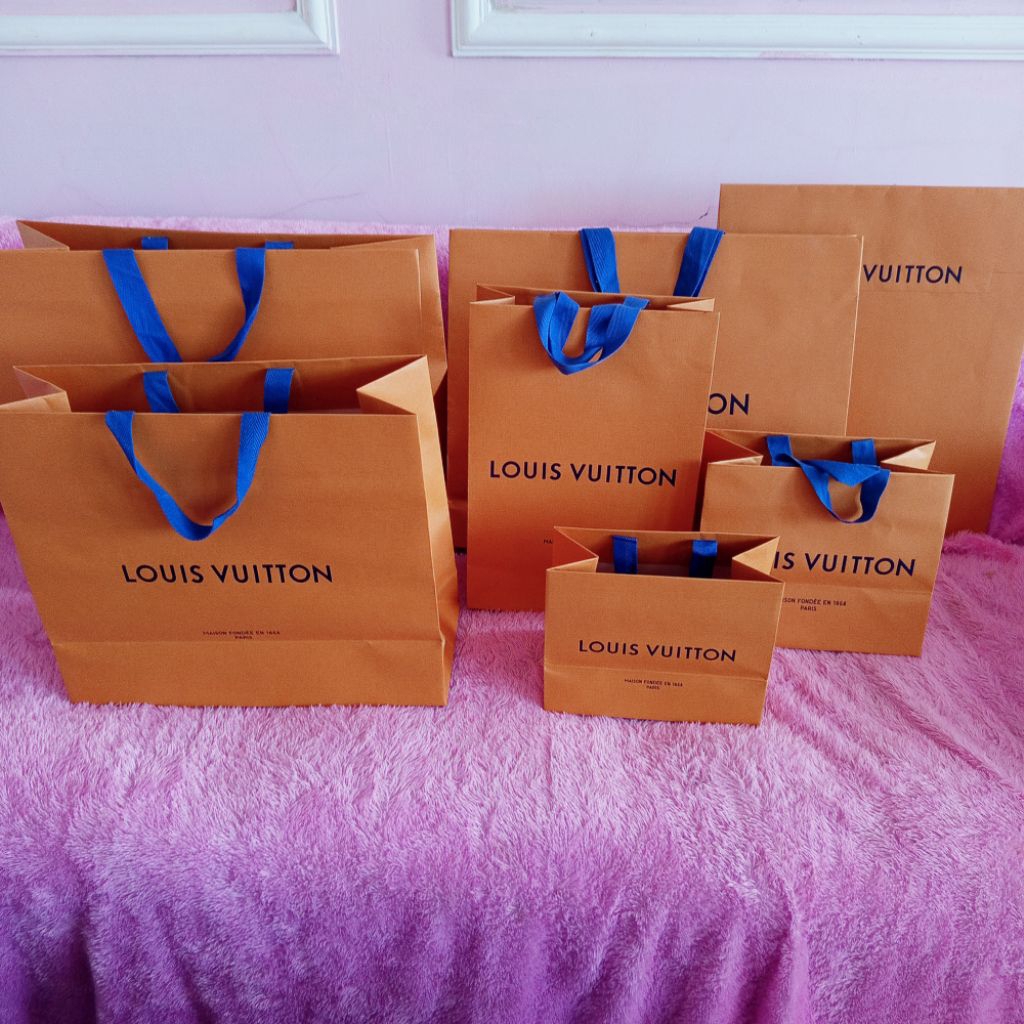 

paper bag lv original