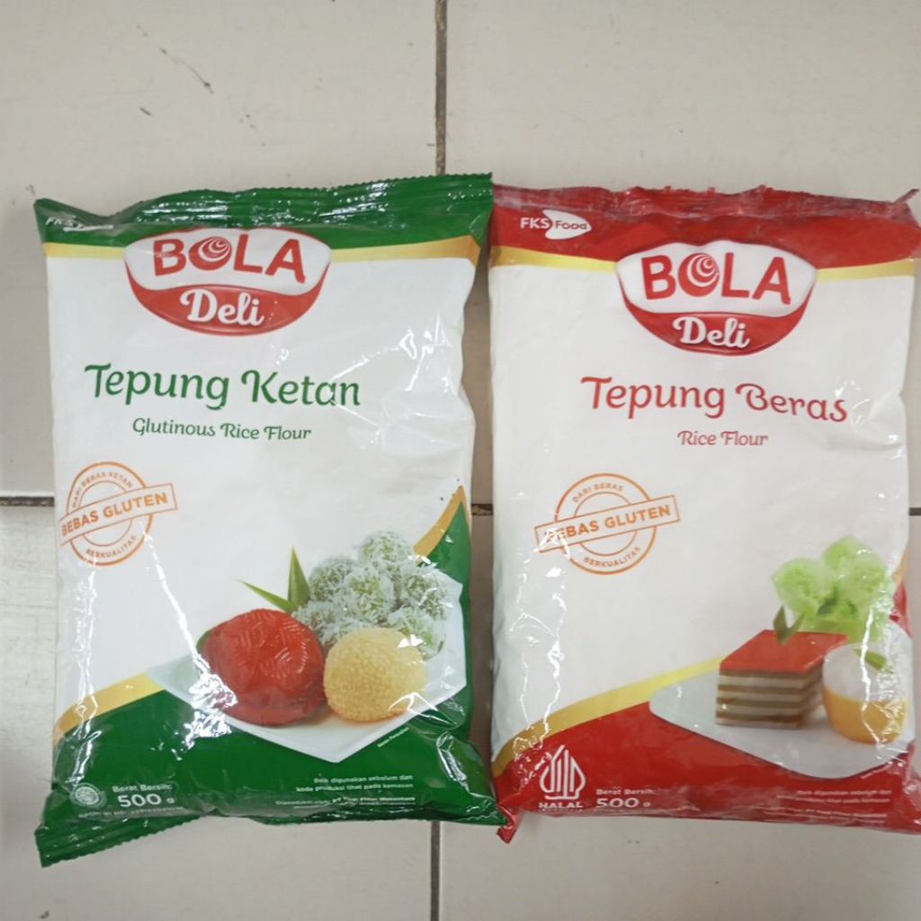 

Bola Deli Tepung Beras & Ketan Bebas Gluten 500g