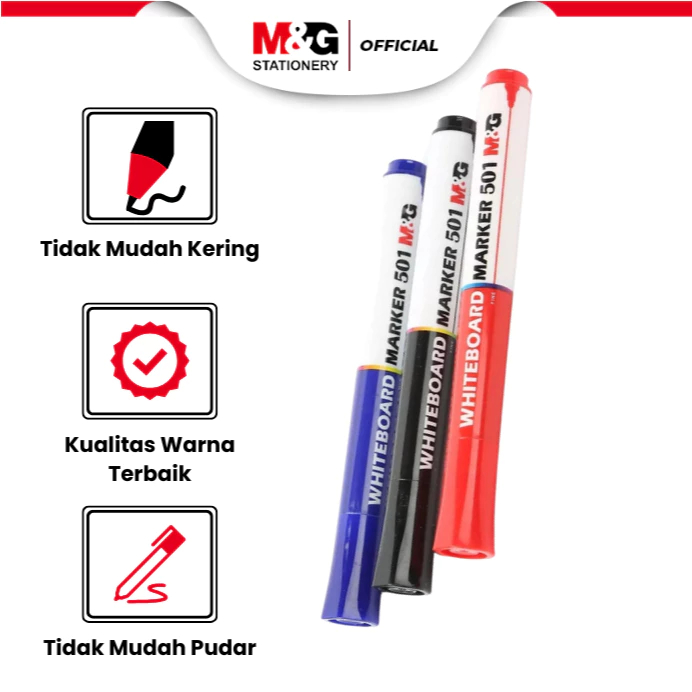 

Spidol Whiteboard Marker / Permanent Marker - M&G