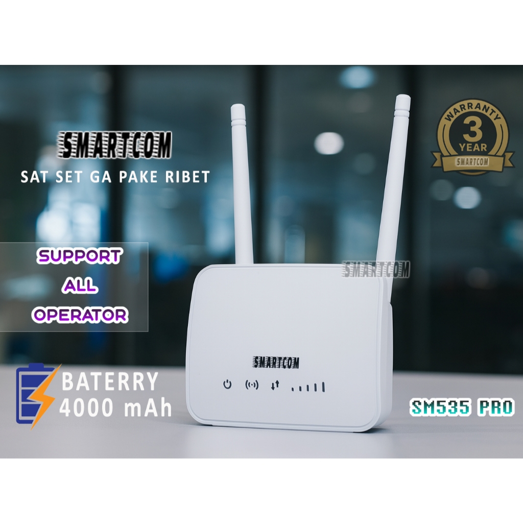 < SMARTCOM > Home Router 4G Modem SMARTCOM SM535 PRO 300Mbps LTE