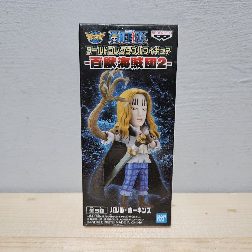 WCF One Piece Basil Hawkins Beast Pirates Original Asver MISB