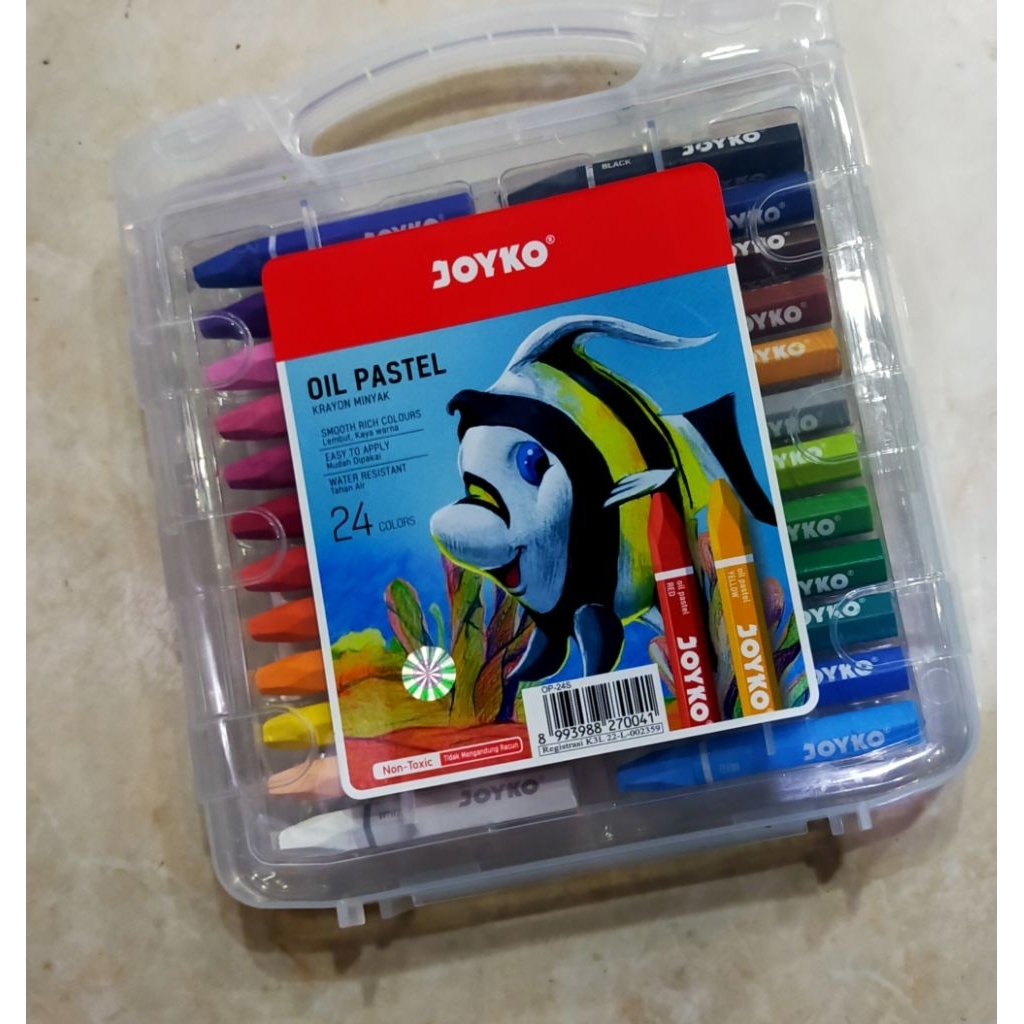 

Crayon 24 warna Joyko OP-24 Case
