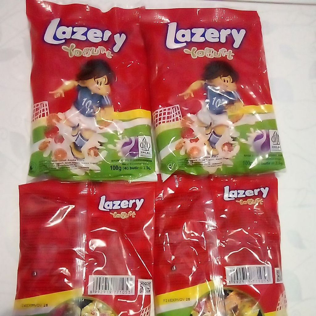 

PERMEN LAZERY YOGHURT ISI 40 BUTIR ENAK DAN MURAH/PERMEN ANAK VIRAL ANEKA RASA BIKIN KETAGIHAN