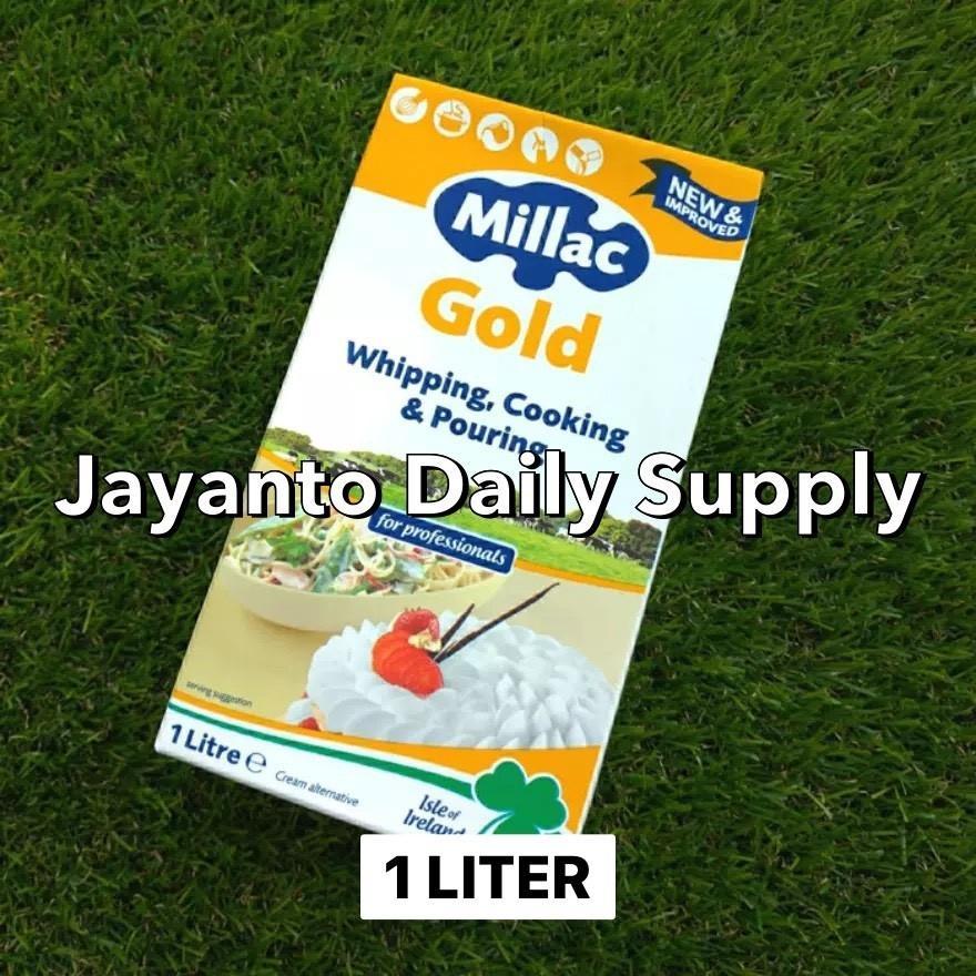 

COOKING CREAM MILLAC GOLD 1L / CREAM UNTUK MASAK / IMPORT - 100% HALAL