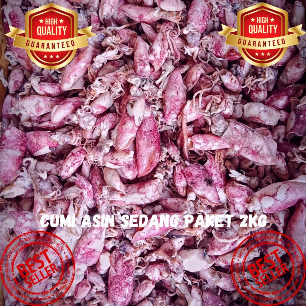 

paket cumi asin / ikan asin 2 kg
