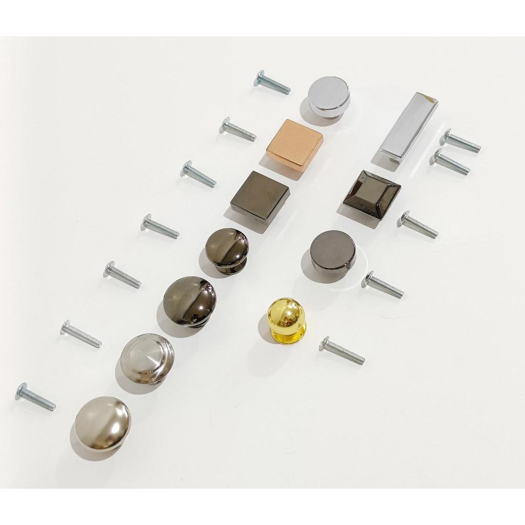 KNOB LACI Tarikan Laci Bulat Aluminium Tarikan Pintu Furniture Antik Knop Bulat Pegangan laci