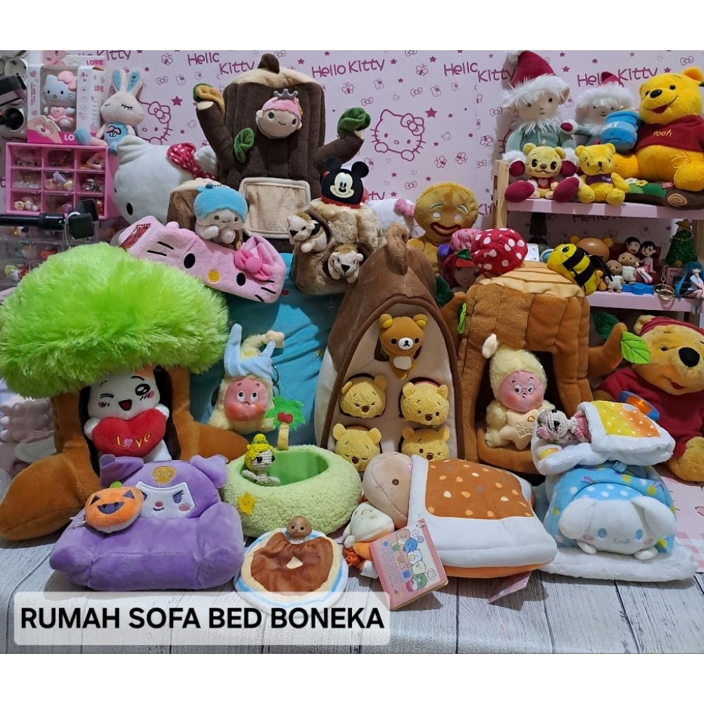 RUMAH POHON BED KASUR SOFA TAS BONEKA SUMIKO