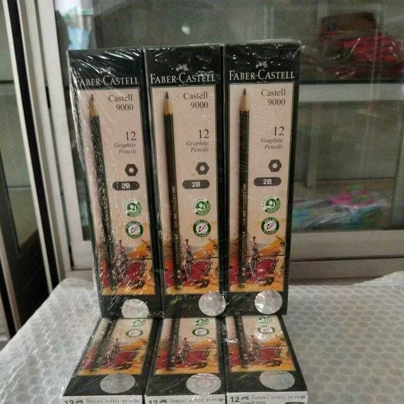 

PAKER HEMAT PENSIL 2B FABER CASTELL PER 6 PACK / FABER CASTELL SET - TERLARIS