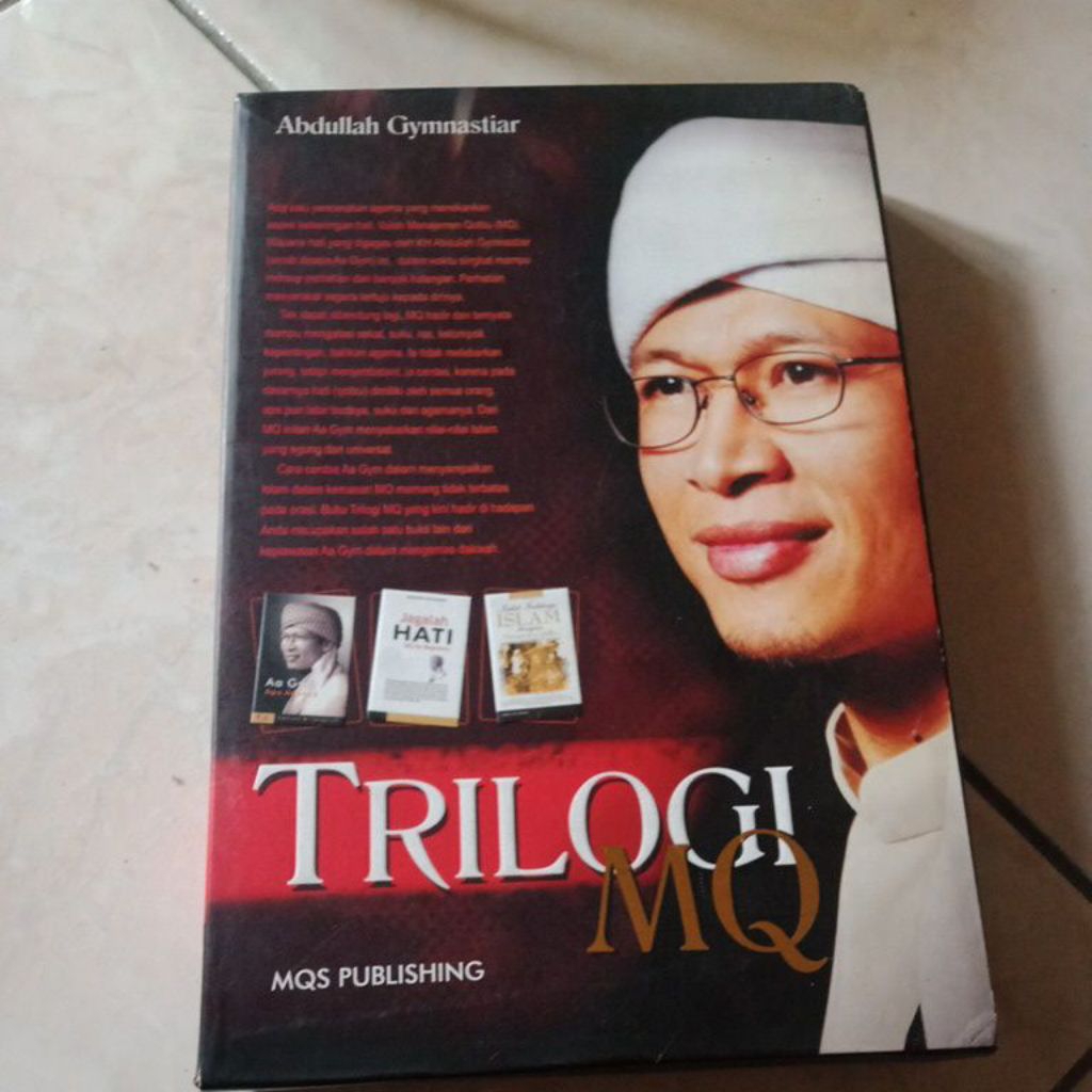 buku Trilogi mq- Abdullah Gymnastiar