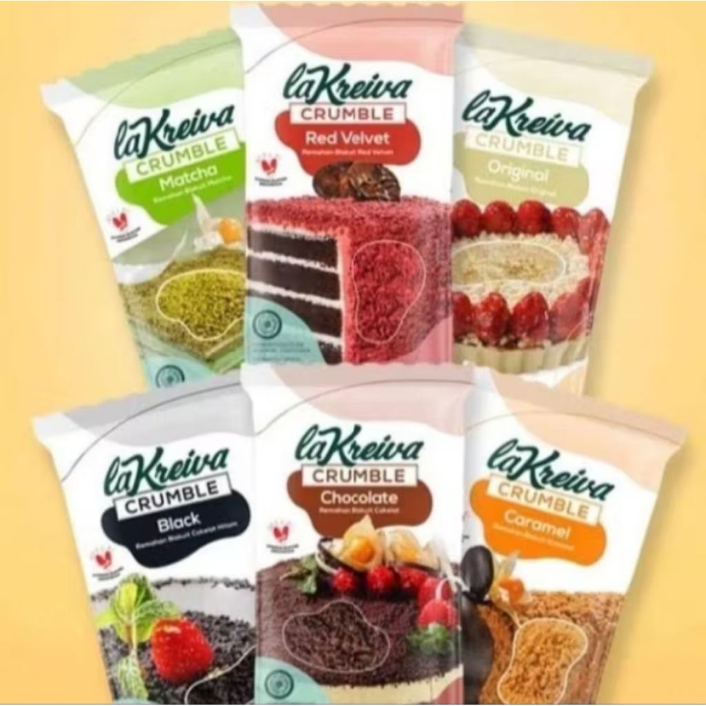 

La Kreiva Crumble Cookie Crumb 250gr