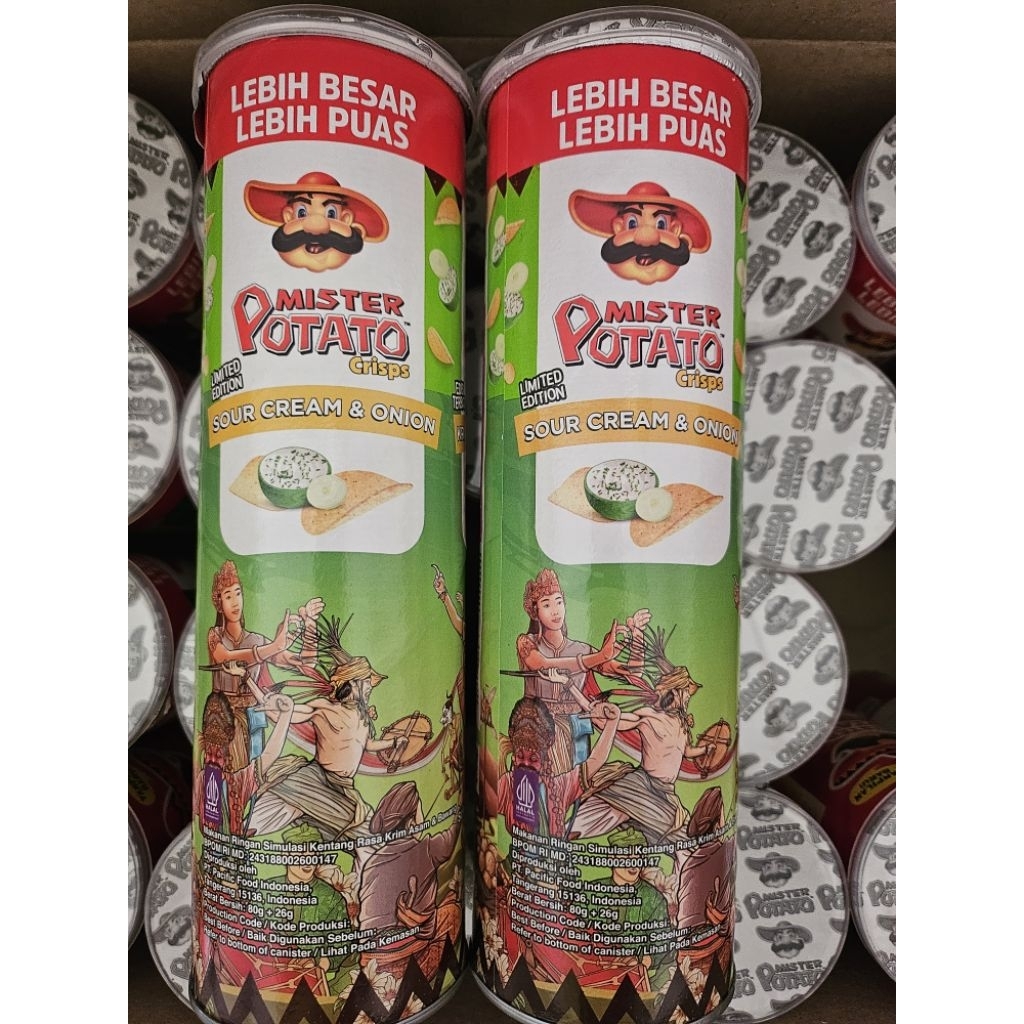 

Mr. Potato 106gr, Harga Diskon 19.000