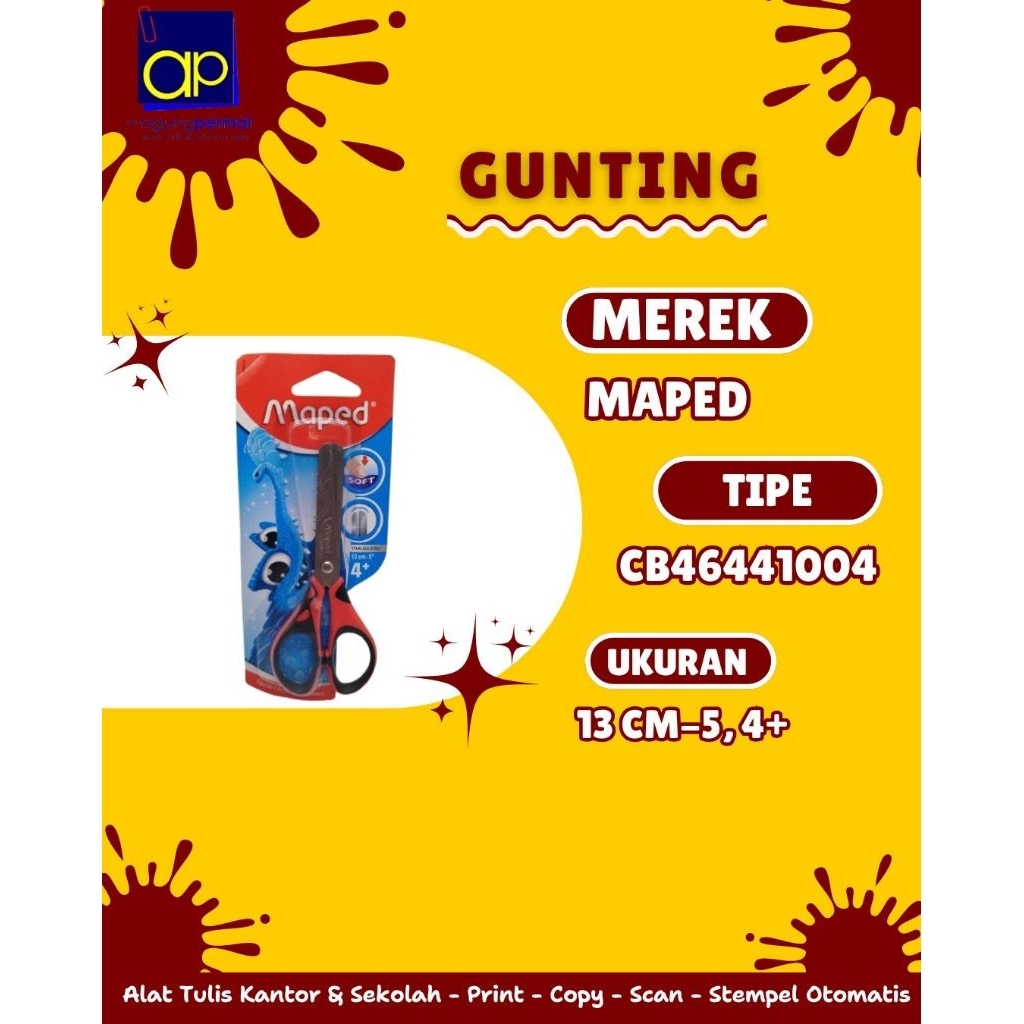 

Gunting Anak Maped 4+