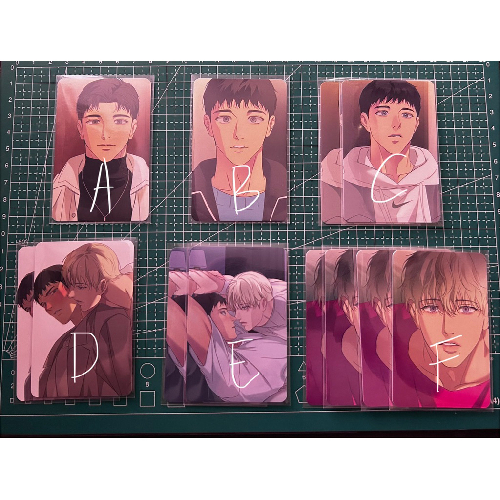 backlight manhwa official photocard