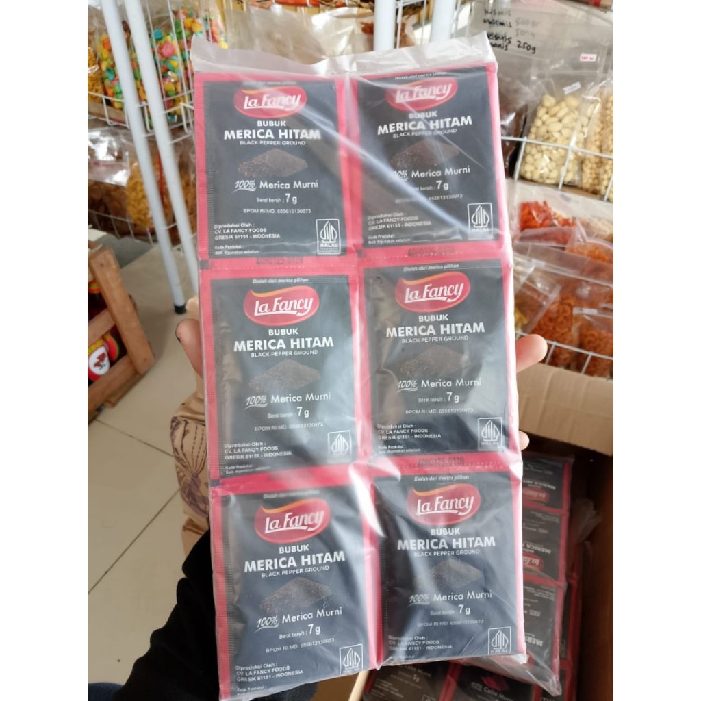 

LAFANCY Bumbu Marica Hitam Serenteng