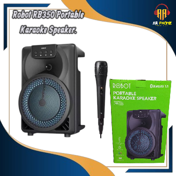 Robot RB350 Portable Karaoke Speaker.