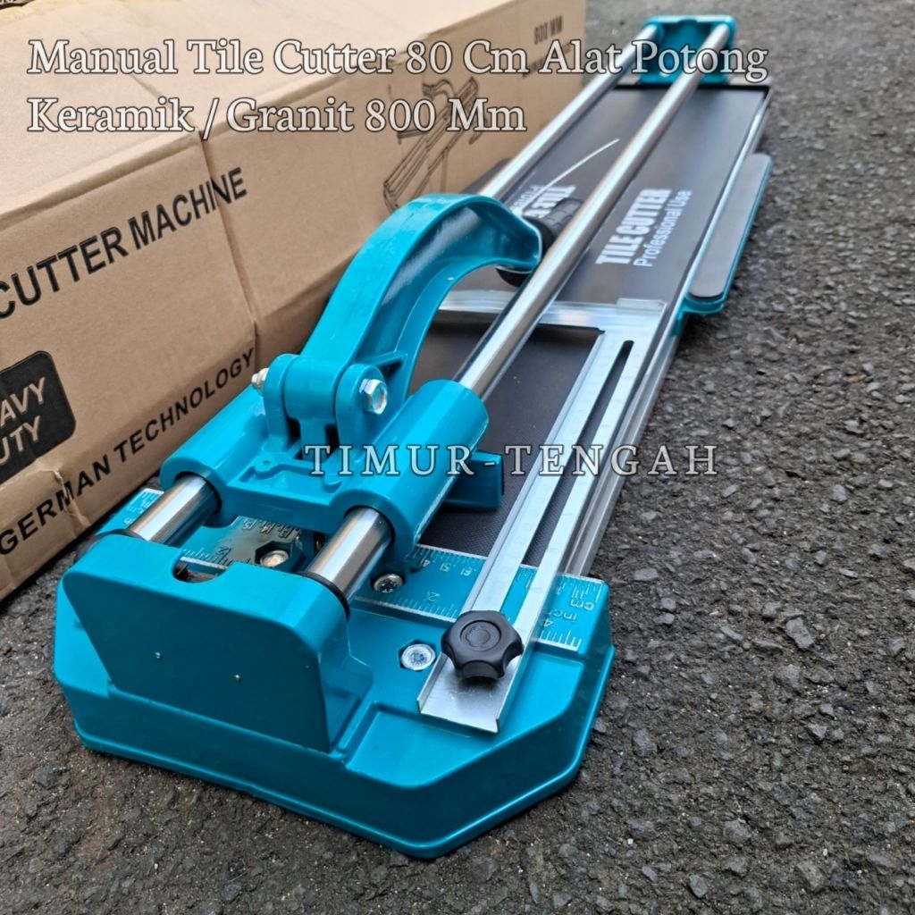 Manual Tile Cutter 80 Cm Topway Alat Potong Keramik Granit Manual Dorong 800 Mm