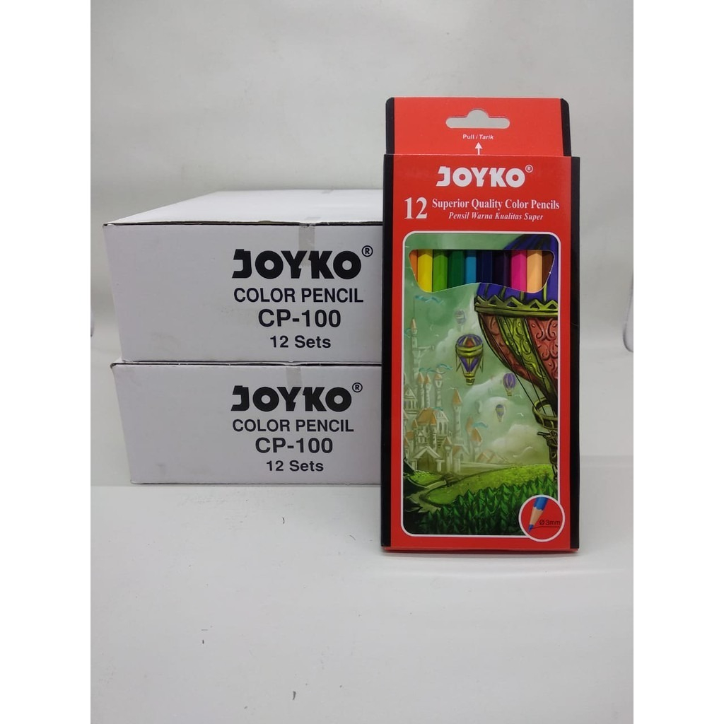 

Joyko Pensil Warna 12 Color CP-100 1 Lusin Respon Penjual Cepat