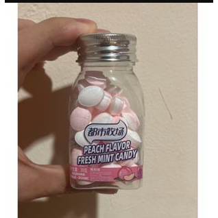

Permen Xinle Peach / permen mint rasa peach / healthy candy 38g