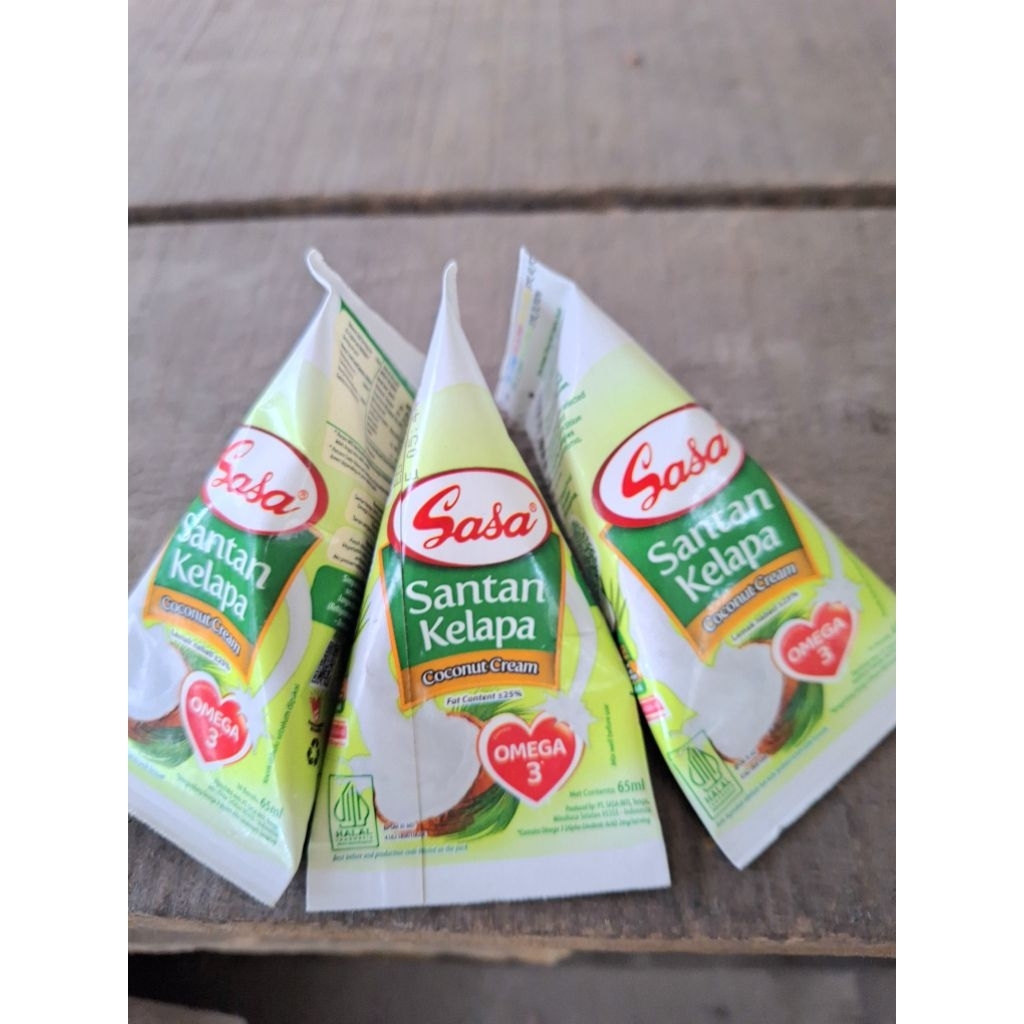 

SASA SANTAN KELAPA CAIR 65 ML | SANTAN INSTAN SIAP SAJI | SANTAN SASA