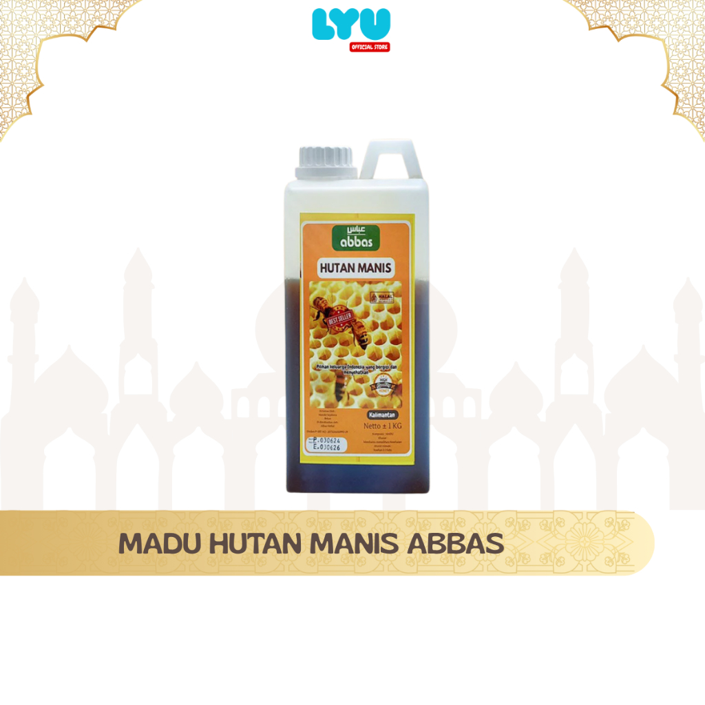 

MADU KALIMANTAN MURNI ABBAS – 1kg madu hutan liar | bantu jaga imun & stamina