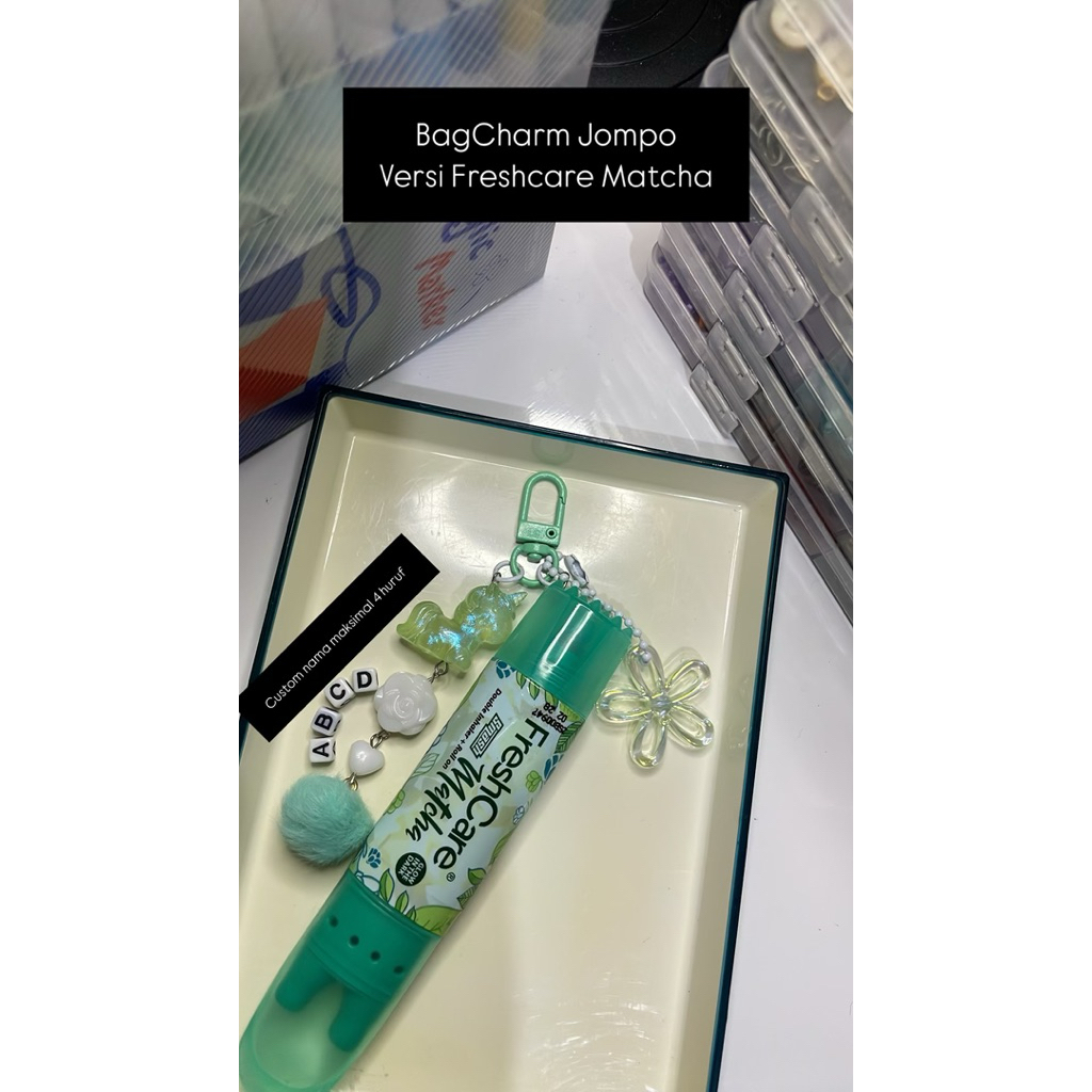 Bag Charm Jompo | Gantungan Tas Remaja Jompo