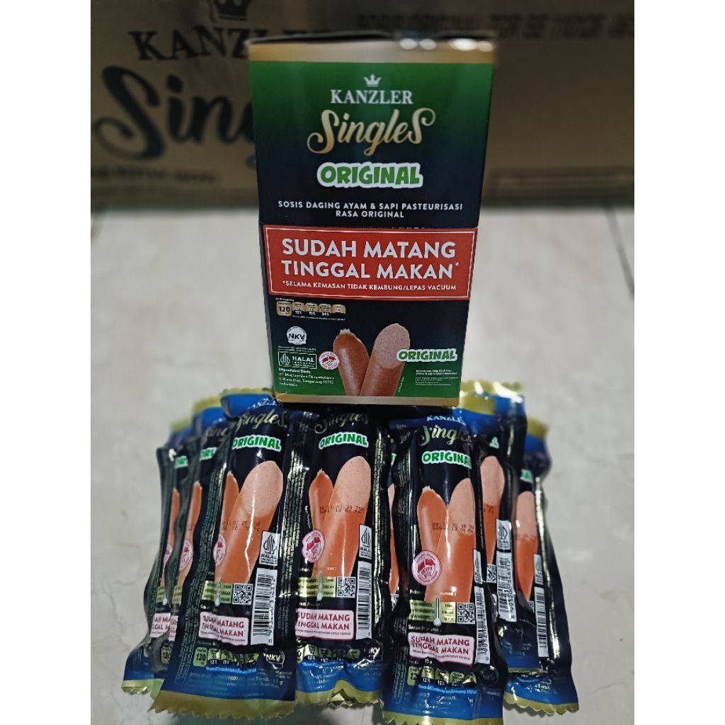 

Mommielia Sosis Kanzler Original 1 Box isi 12 pcs